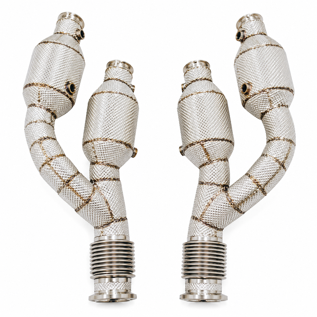 High Performance F1 Header Downpipe for Lamborghini Revuelto 6.5L V12