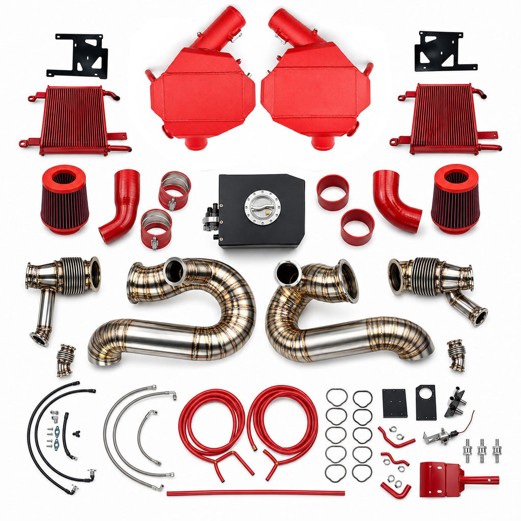 Twin Turbo Exhaust System Kit for Lamborghini Huracan LP580 LP610 5.2L 2014-24 EVO STO