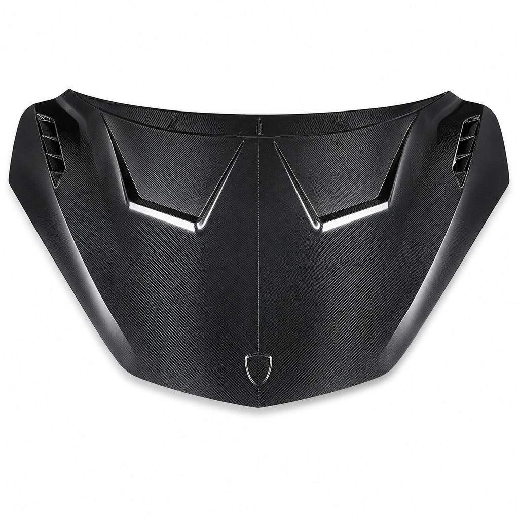 Aggressive LED Style Dry Carbon Fiber Body Kit for Lamborghini Revuelto