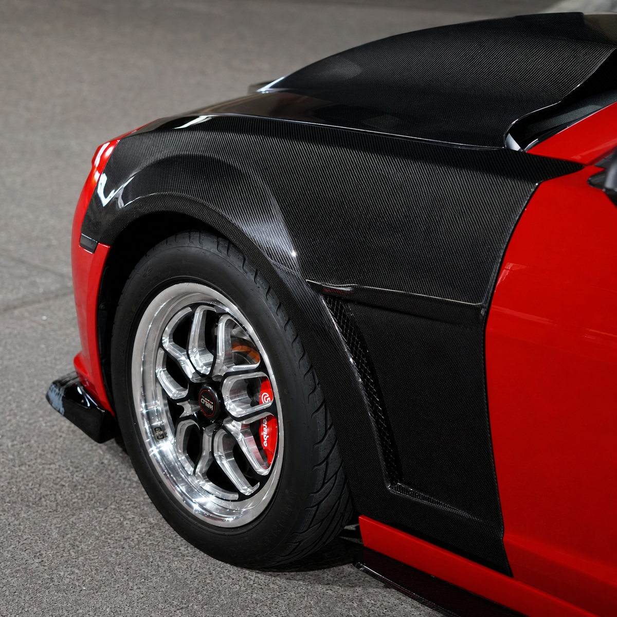 Dry Carbon Fiber Front Fenders for Chevrolet Camaro