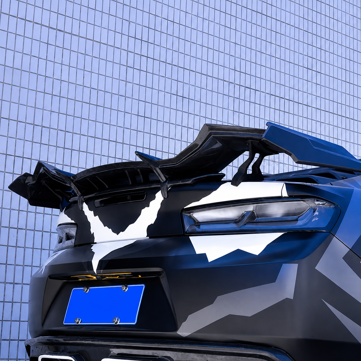 Dry Carbon Fiber Rear Spoiler Racing Wing for Chevrolet Camaro