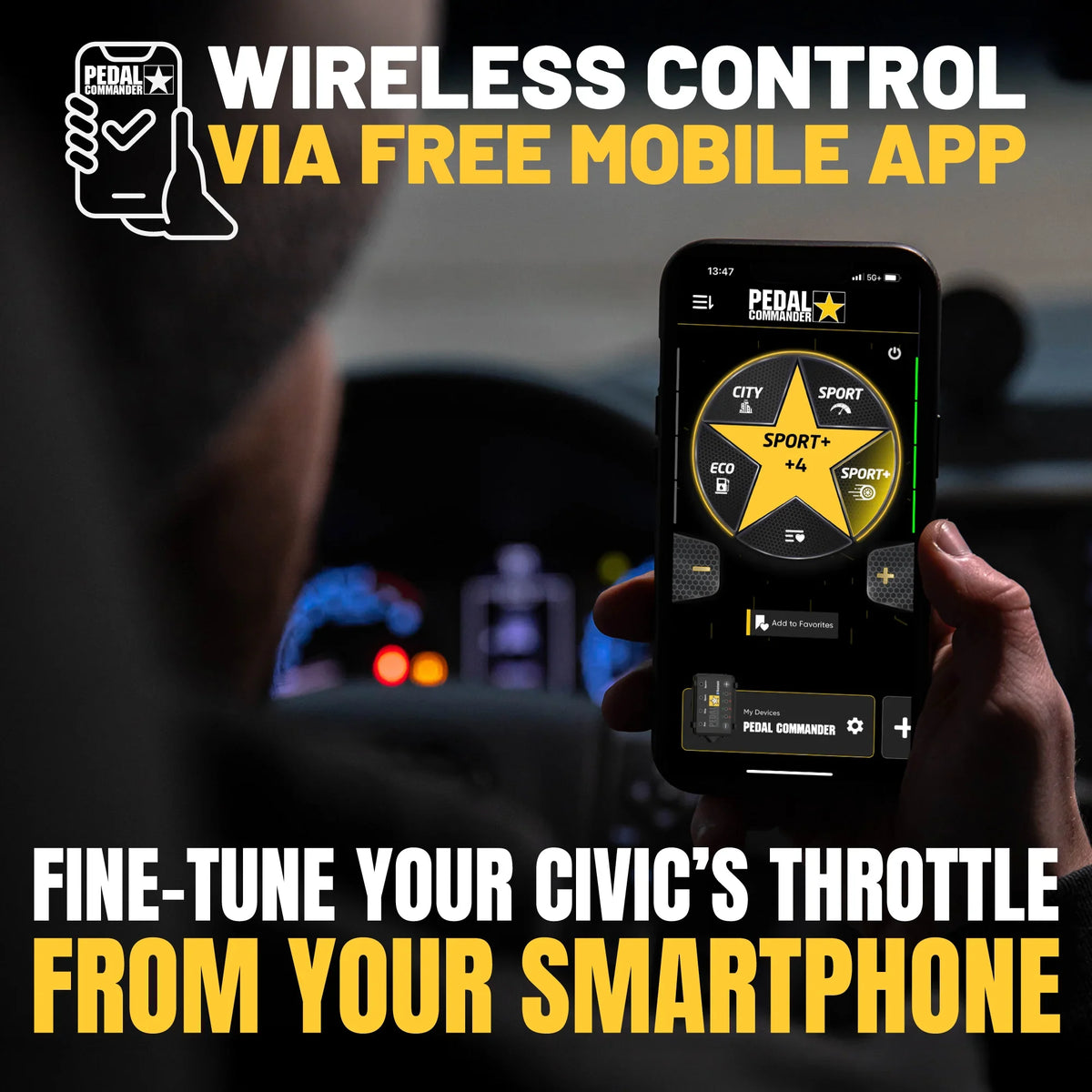 Pedal Commander for Honda Civic