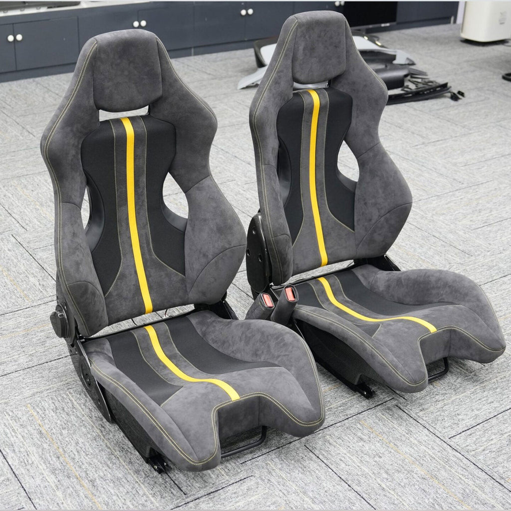 Alcantara Dry Carbon Fiber Racing Seats for Lamborghini Huracan STO Aventador Urus