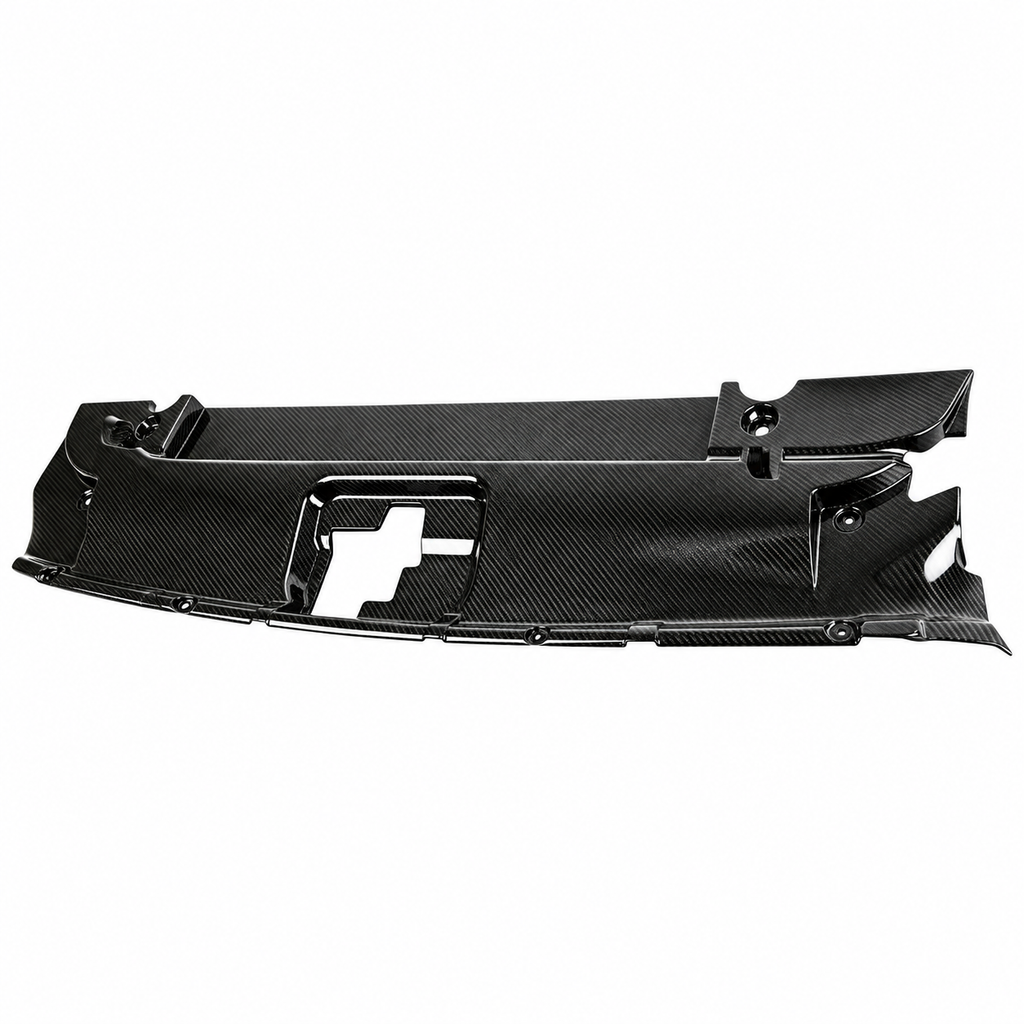 Carbon Fiber Radiator Cooling Plate Cover for Ford Mustang