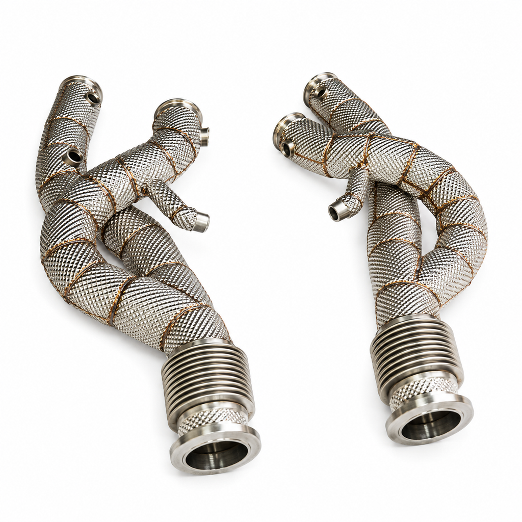High Performance F1 Header Downpipe for Lamborghini Revuelto 6.5L V12