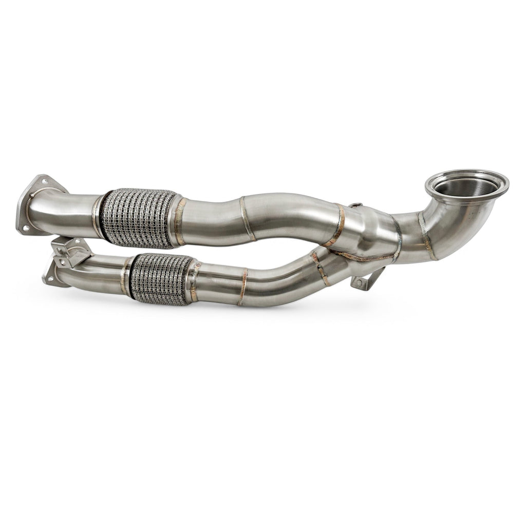 2.5T Race Downpipe For 2018+ Audi RS3 8V, RS3 8Y & TTRS 8S | Palenon Performance