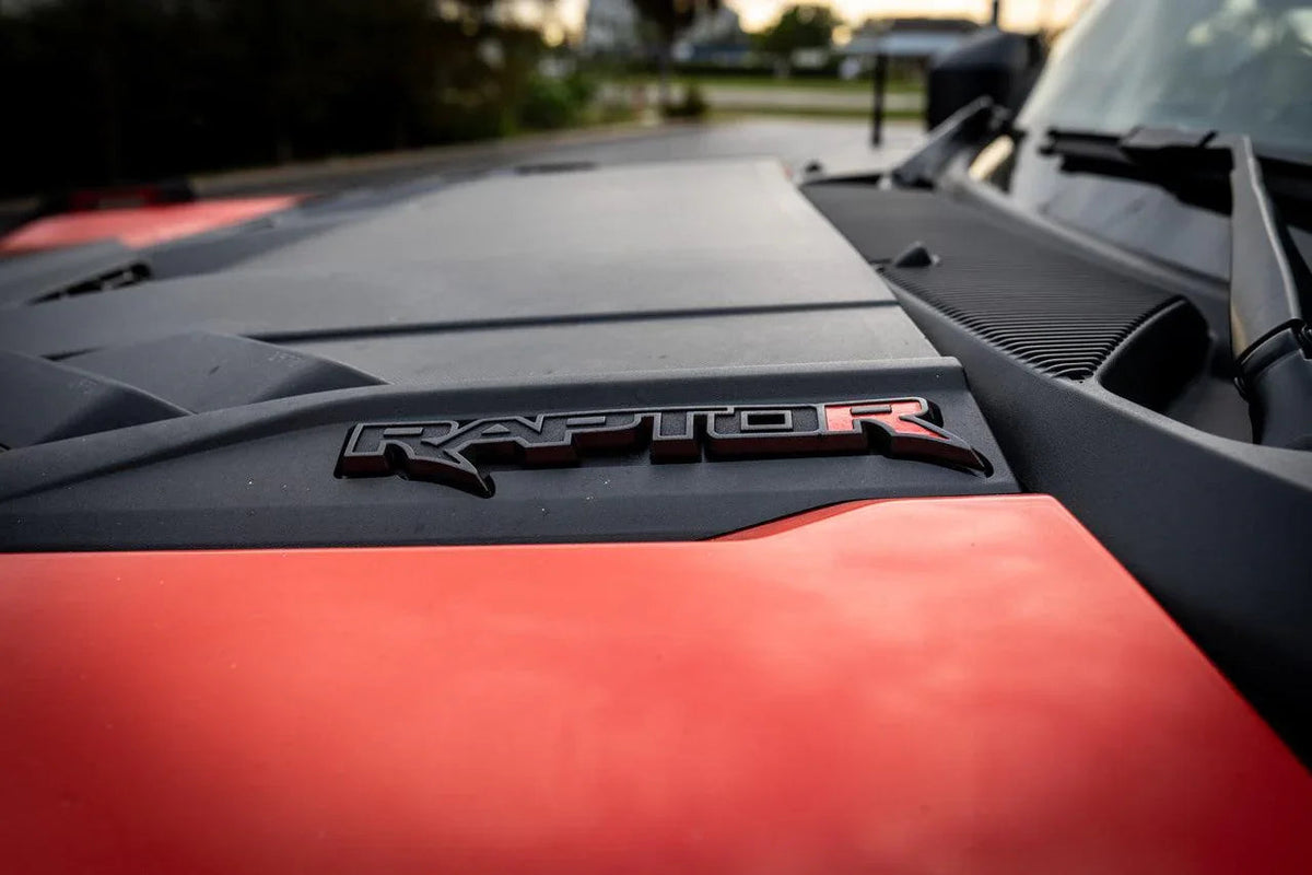 R Inlay for Hood Emblems - 2022+ Bronco Raptor