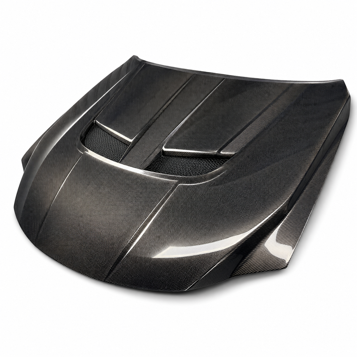 Vented Dry Carbon Fiber Engine Hood for Lexus RCF 5.0L V8