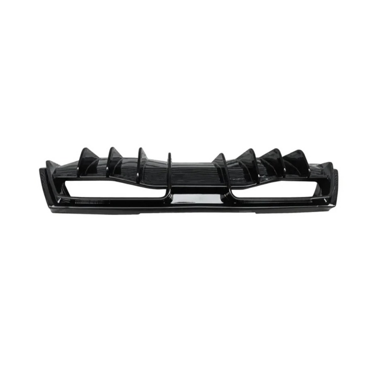 Gloss Black Rear Aggressive Diffuser for Chevrolet Corvette C8 Z51