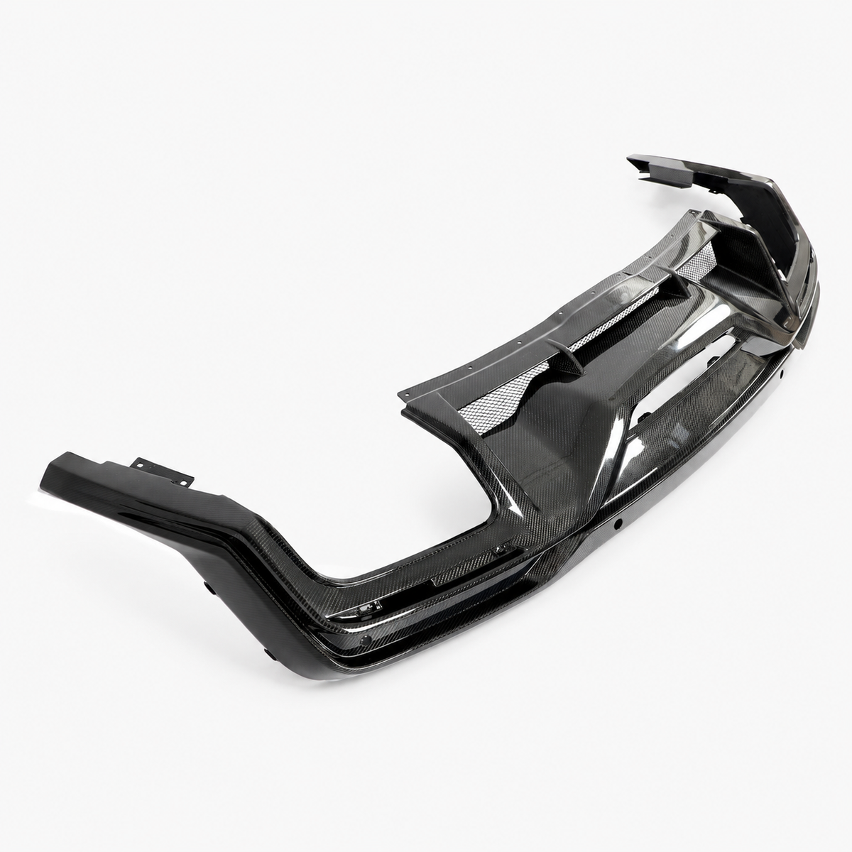Dry Carbon Fiber Rear Bumper Diffuser for Ford Mustang Dark Horse
