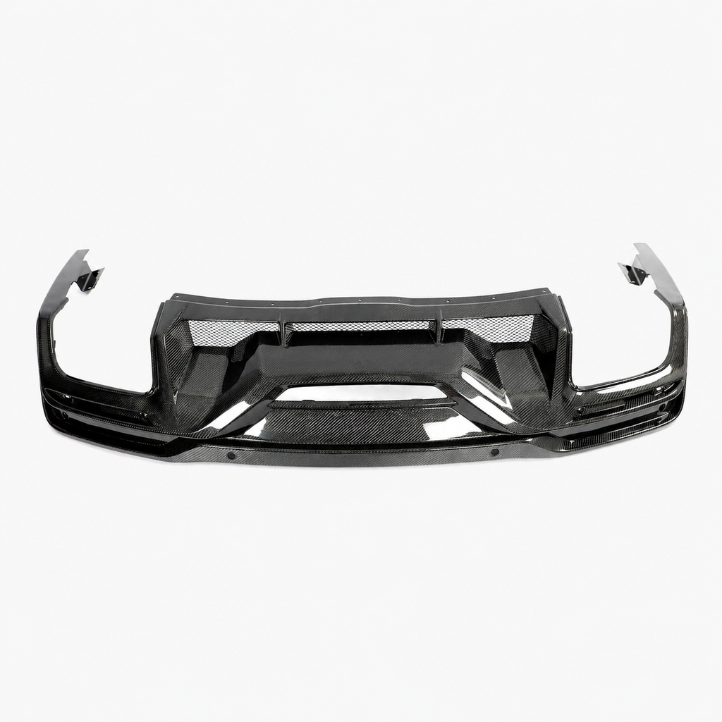 Dry Carbon Fiber Rear Bumper Diffuser for Ford Mustang Dark Horse