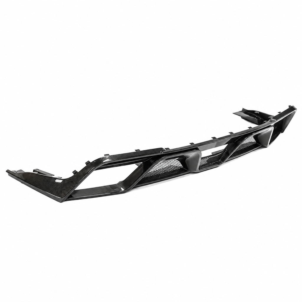Carbon Fiber Rear Bumper Diffuser for Ford Mustang GT Coupe