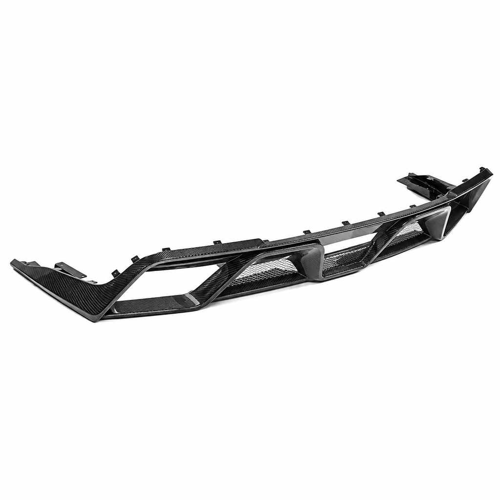 Carbon Fiber Rear Bumper Diffuser for Ford Mustang GT Coupe