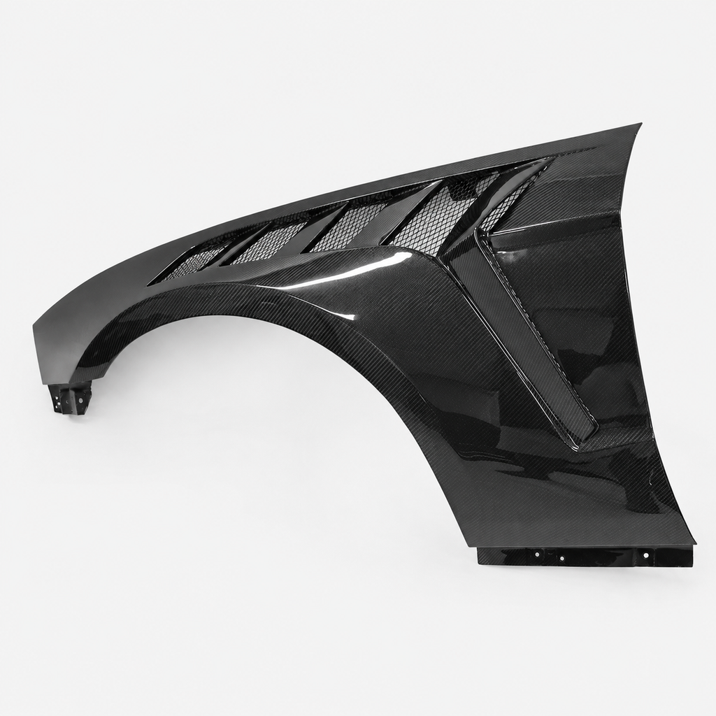 Dry Carbon Fiber Vented Wide Body Fender Flares for Ford Mustang S197