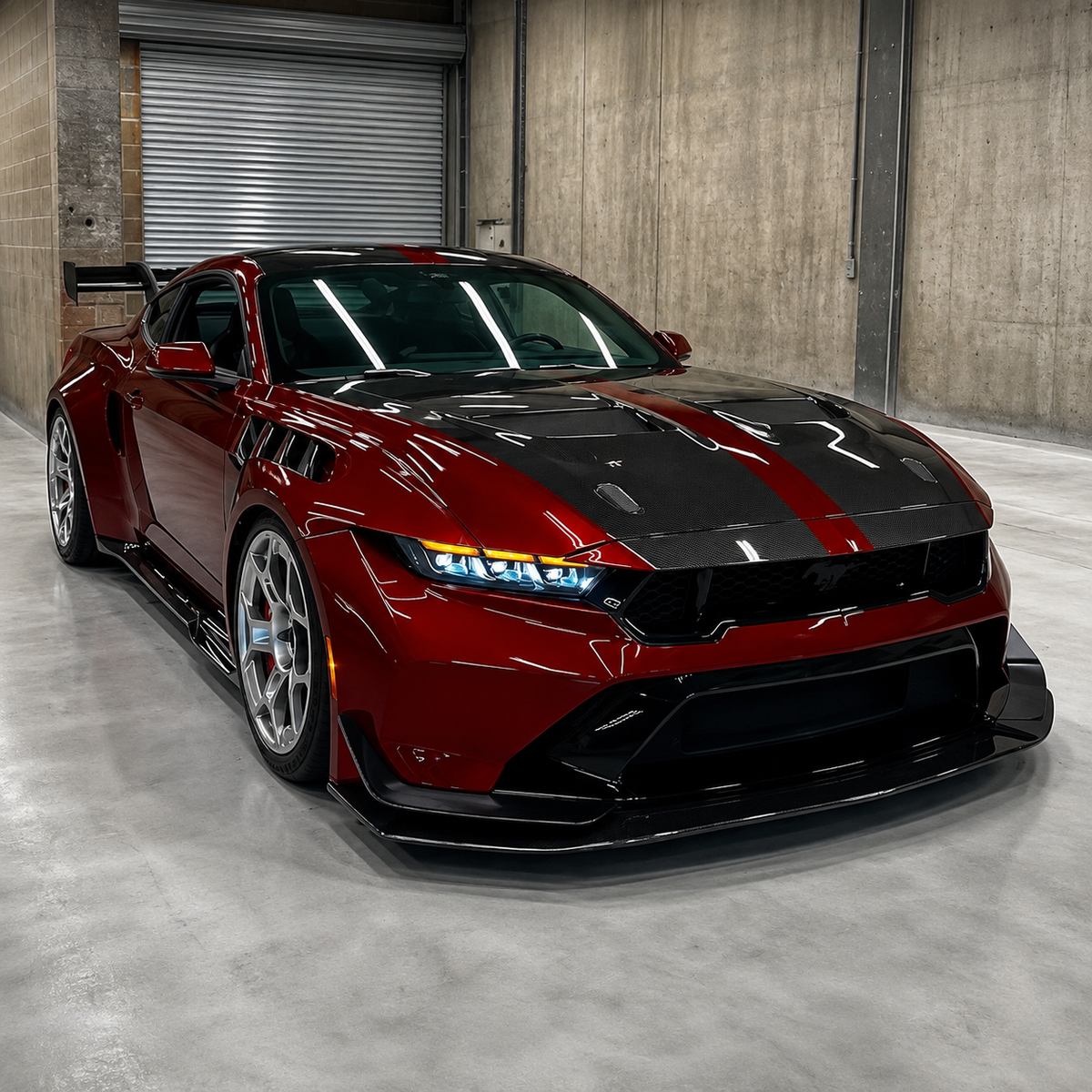 GTD Style Full Body Kit for Ford Mustang