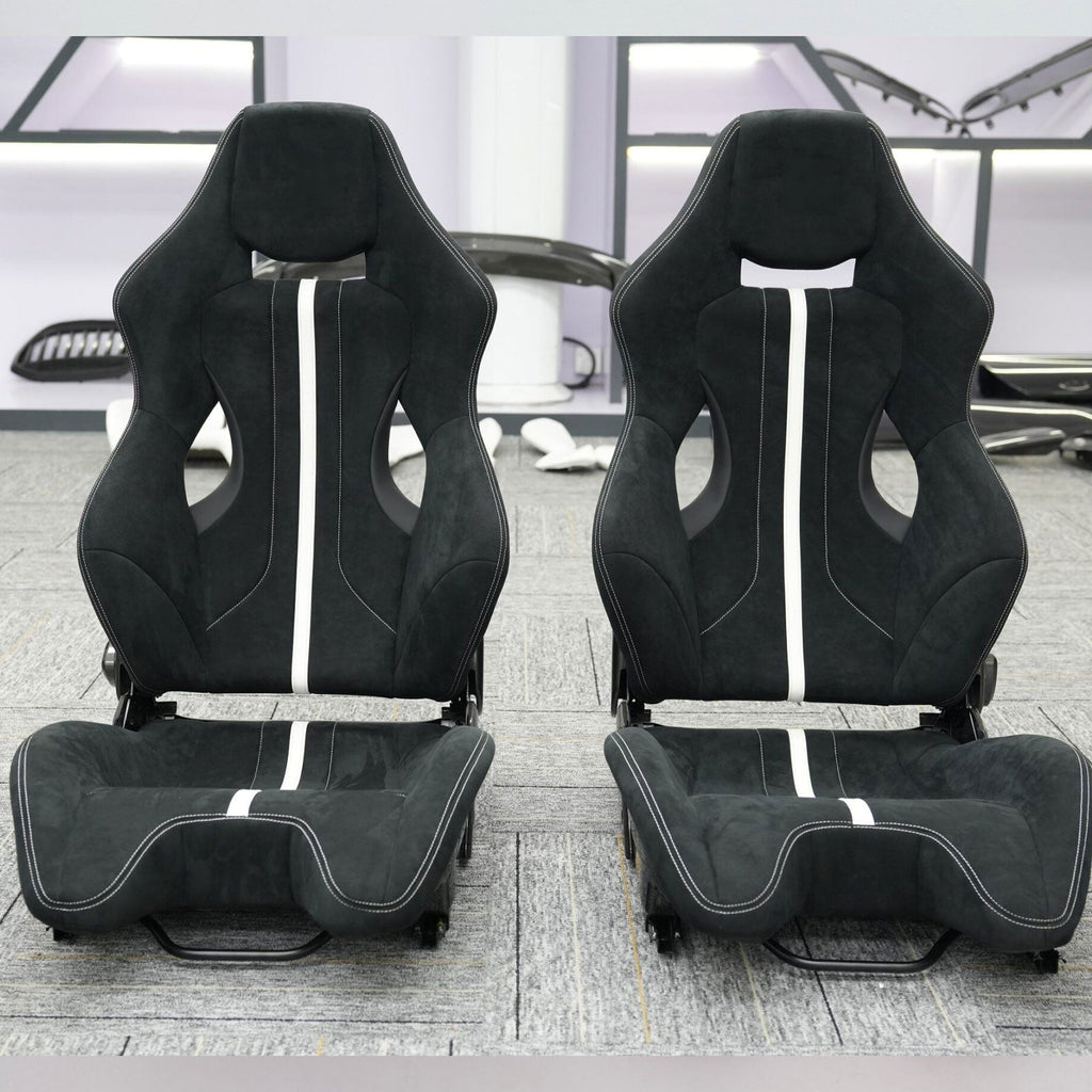 Alcantara Dry Carbon Fiber Racing Seats for Lamborghini Huracan STO Aventador Urus