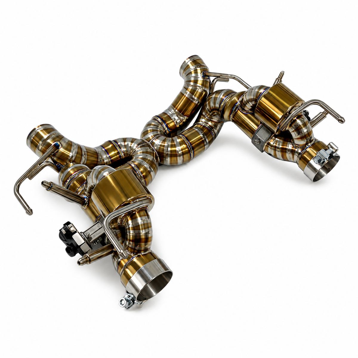 F1 Performance Valved X Pipe Exhaust System for Ferrari SF90 Stradale Spider