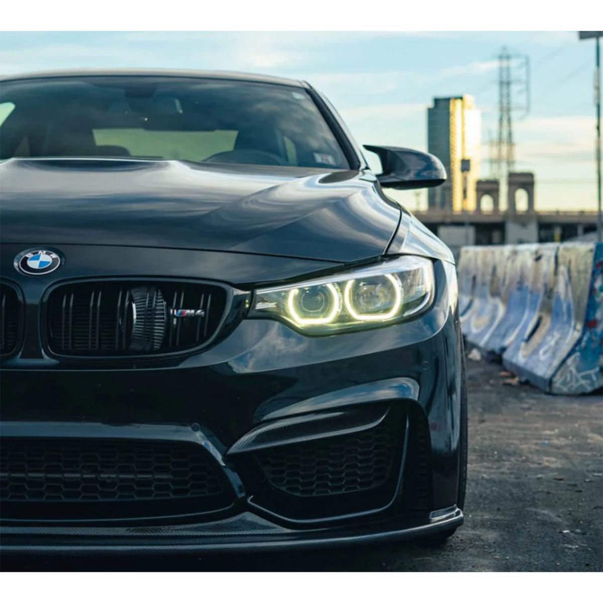Carbon Fiber Front Lip V3 for BMW F80 M3 F82 F83 M4