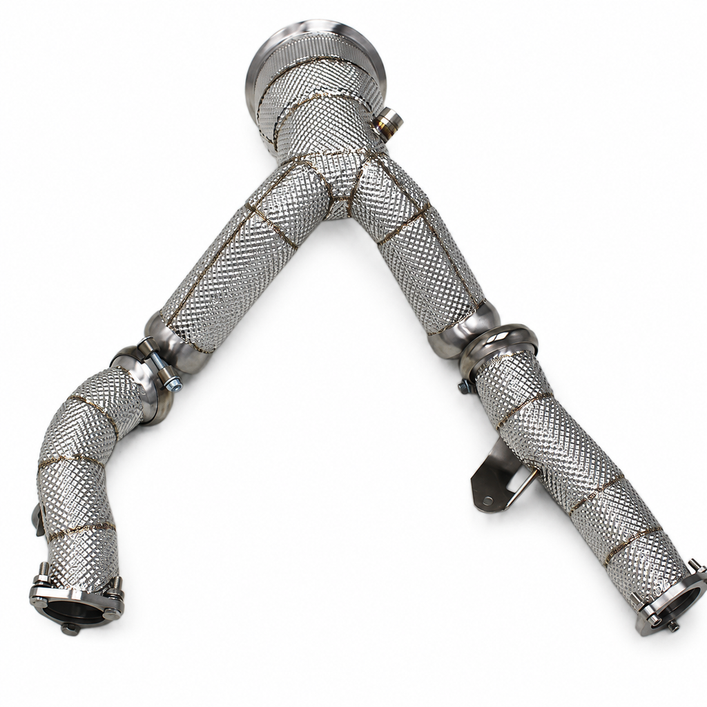 High Flow Exhaust Downpipe for Audi A6 A7 C8 3.0T
