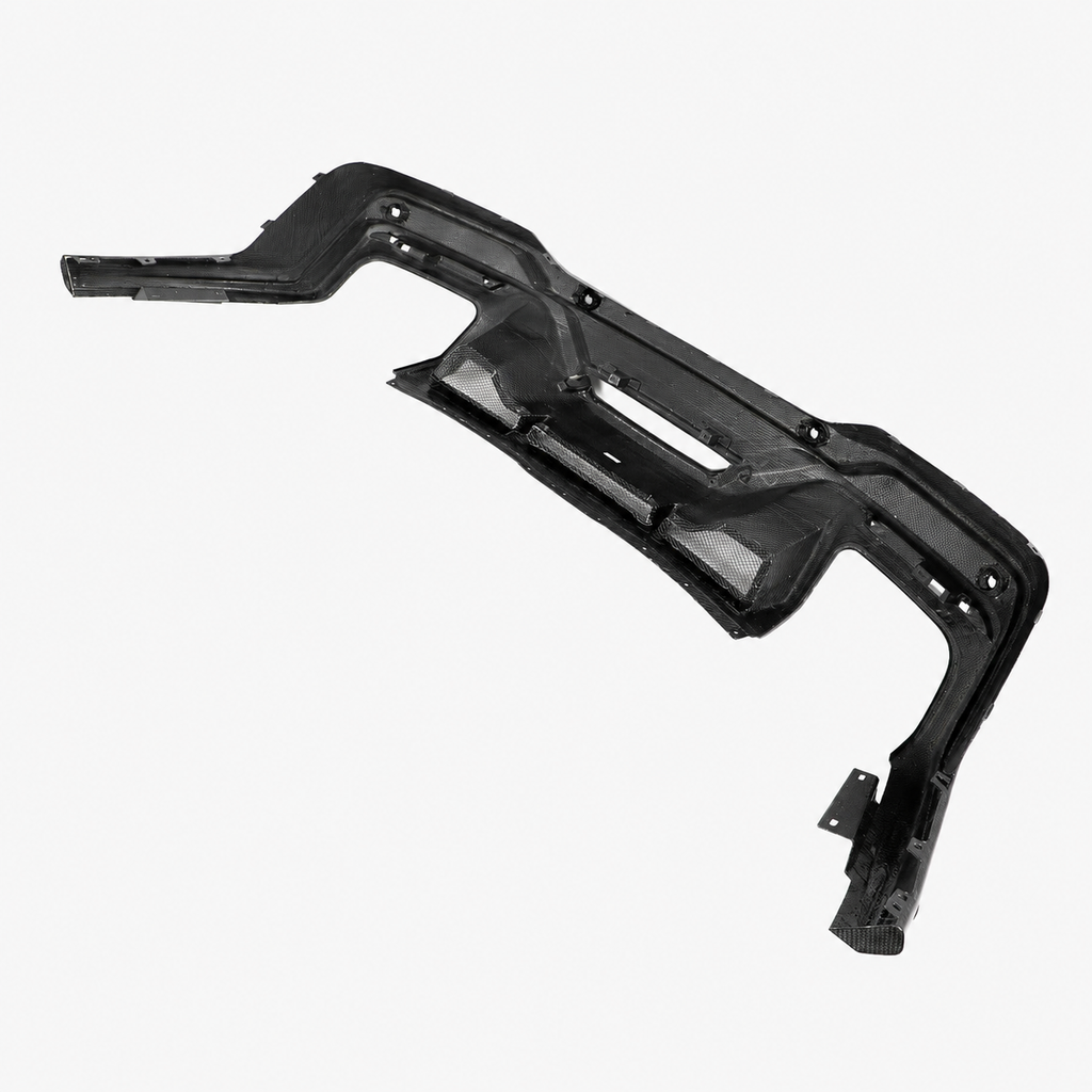 DH Style Carbon Fiber Rear Bumper Diffuser for Ford Mustang S650