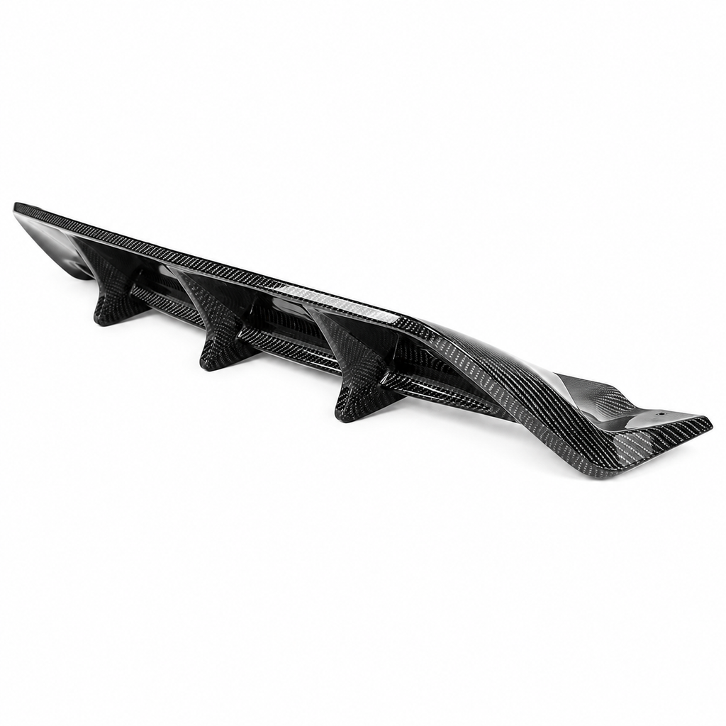 Carbon Fiber Rear Diffuser Extension for Lexus RC F Coupe