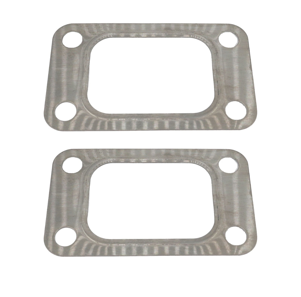 2 x Pack Garrett T4 Turbo Inlet Flange Gasket 4 Bolt 304 Stainless Steel USA New