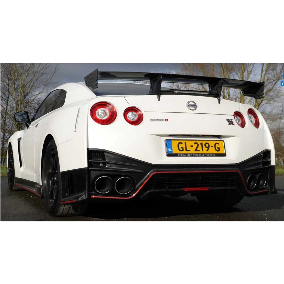 Carbon Fiber N Style Rear Diffuser for Nissan GT R R35