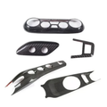 Carbon Fiber Interior Center Console Gear Cup Holder Panel Cover for Ferrari F12 Berlinetta