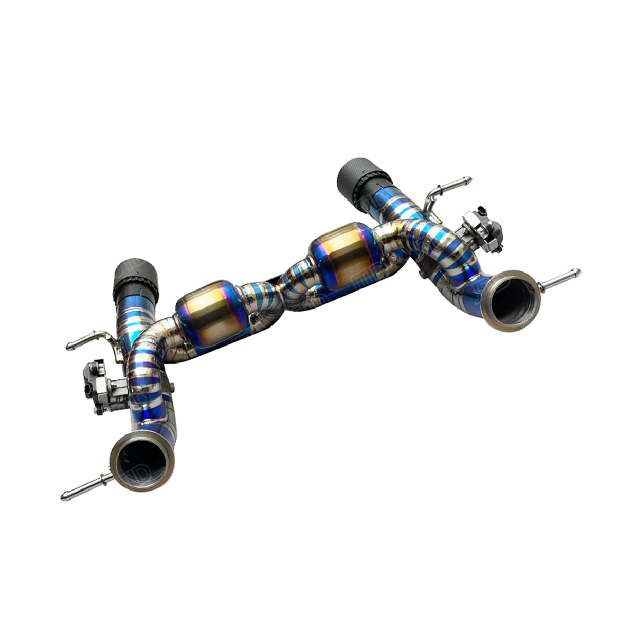 Titanium Valved Catback Exhaust System for Maserati MC20