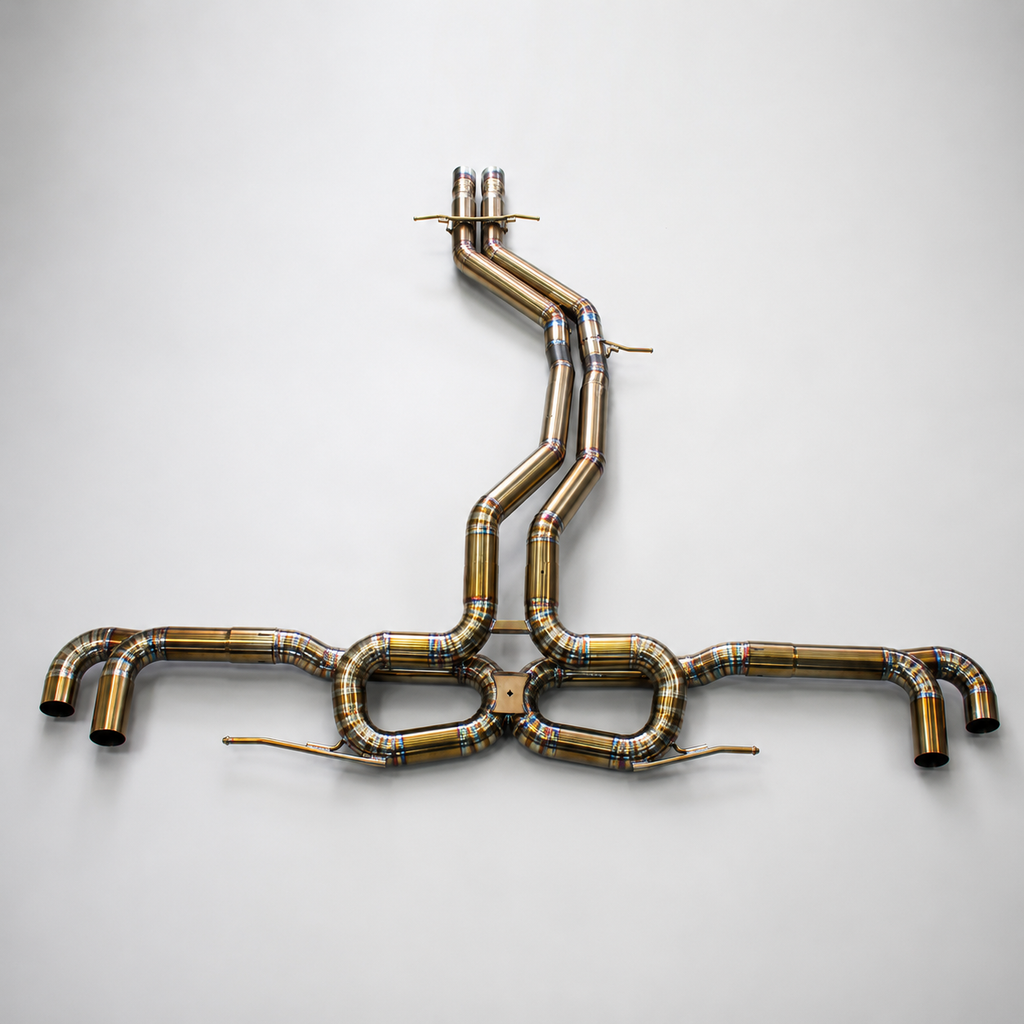 True F1 Valved Sport Titanium Exhaust System for Lamborghini Urus 4.0