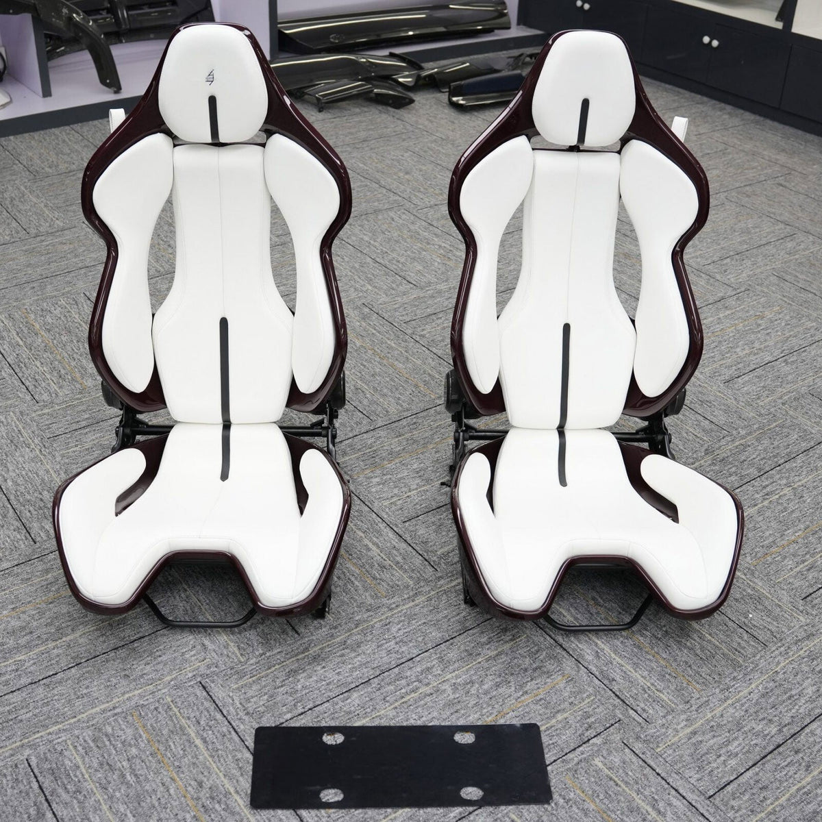 Alcantara Dry Carbon Fiber Racing Seats for Lamborghini Huracan STO Aventador Urus