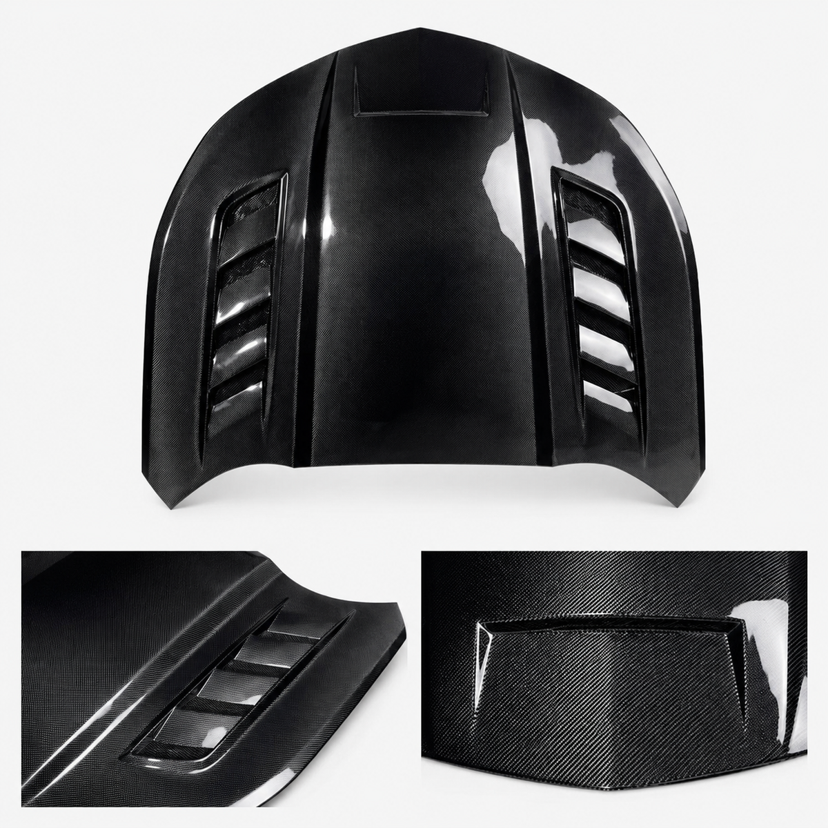 Dry Carbon Fiber Engine Hood for Chevrolet Camaro